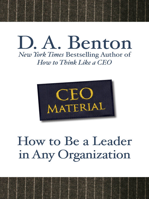 Cover image for CEO Material